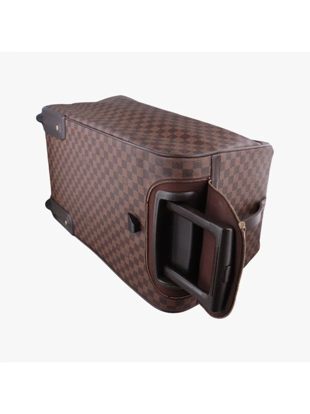 Louis Vuitton Eole 50 Damier Ebene Canvas Handbag